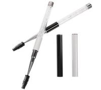 BIUDECO 2pcs Eyelash Brush Applicator Spiral Lash Wands Sturdy Handle for Easy Makeup Application for Travel and