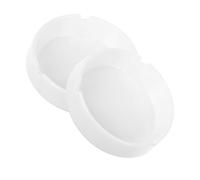 BIUDECO 2pcs Fall Ashtray Plastic Modern Ash Tray Holder for Home Office Bar Outdoor Use Decorative