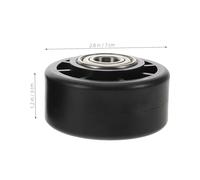 BIUDECO 2pcs Fitness Equipment Replacement Bearing Pulley Wheel Rotating Roller for Treadmills Exercise Bikes and Gym Accessories Easy DIY Installation and Smooth Movement