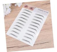 BIUDECO 2pcs Hair Like Eyebrow Transfer Stickers Temporary Eyebrow Tool for Men Women Easy Use Natural Look Full Brows for Sparse Hair