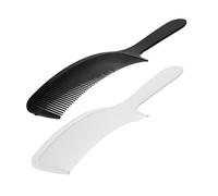 BIUDECO 2Pcs Hair Styling Combs Blending Combs for Fades 8.72X1.77X0.12In Professional-Grade Ergonomic Design for Men and Professional Barbers in Barber Shops