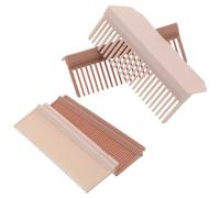 BIUDECO 2pcs Hair Styling Splints Flat Ironing Comb Cover Heat Resistant Comb for Home Use Straightener Styling Tool Hair Straightening Accessory