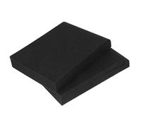 BIUDECO 2pcs High-density Speaker Isolation Pads 5 Inch Small Foam Cushion for Acoustic Shock Absorption and Equipment Protection, Speaker Isolation Accessory for Studio and Home Use