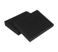 BIUDECO 2pcs High Density Speaker Isolation Pads 8-inch Foam Cushions for Improved Sound Vibration Damping for Bookshelf Speakers and Studio Monitors