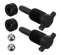 BIUDECO 2Pcs Hydraulic Jack Return Valves with Air Release Seal and Steel Ball, Vertical Pump Replacement Accessories for 32 Ton and above Hydraulic Jacks, Car Repair Maintenance Tools