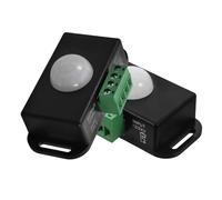 BIUDECO 2pcs Infrared Pir Motion Sensor Switch Dc High Sensitivity Timer Controller for Indoor Outdoor LED Light Strips Cabinet Stairway Lighting