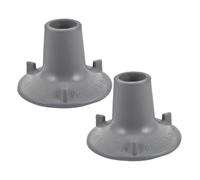 BIUDECO 2pcs Large Suction Cup Rubber Feet Pads for Toilet Seat Leg Tips Non-Slip Suction Cup Foot Pads for Shower Chair and Bath Bench Legs Replacement Caps for Bathroom Safety and