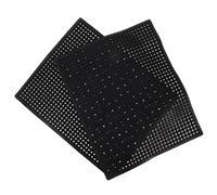 BIUDECO 2pcs Livestock Scratch Pads Soft Massage Back Scratching Mat for Horses Cattle Goats Itch Relief Grooming Brush Farm Animal Welfare Enhancer Easy-clean Surface