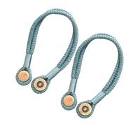 BIUDECO 2pcs Magnetic Curtain Tiebacks Rope Holdbacks for Thin and Thick Curtains Easy No-installation Drapery Tie Backs Creative Decorative Window Strap for Living Bedroom Home
