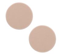 BIUDECO 2pcs Makeup Sponge for Wet Dry Application Gentle Foundation and Concealer Sponges Skin Tone for Finish and Minimal Absorption