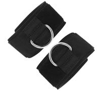 BIUDECO 2pcs Portable Ankle Straps for Cable Machine Attachments Neoprene Leg Training Bands with Buckle Design for Leg Curling Stretching and Fitness Workouts