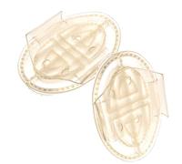 BIUDECO 2pcs Portable Handheld Massage Brush for Full Body Relaxation Acupoint Massager Tool for Neck Back Legs and Arms Stimulates Lymphatic Material