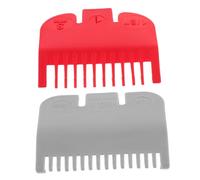 BIUDECO 2Pcs Professional Clipper Guards Durable Wear Cutting Guides with Buckle for Precise Replacement Parts for Versatile Grooming and Uniform Haircuts