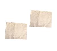 BIUDECO 2Pcs Pure Cotton Bread Baking Cloth Liner Dough Fermentation Mat for Pastry Making and Bread Proofing Reusable Natural Bakers Couche for Home and Professional Use