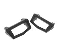 BIUDECO 2pcs Rv Roof Grab Handles Black Camper Luggage Strap Mount Handles for Secure Tie-Down on Roof Rack Outdoor Travel