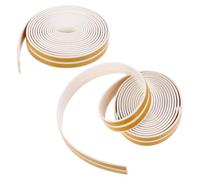 BIUDECO 2Pcs Self Adhesive Epdm Foam Door Sealing Tape Weatherproof Soundproof Strip for Windows Sliding Doors Wind Dust Noise Insulation