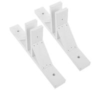 BIUDECO 2pcs Shed Base for Small Fence Plastic Fence Stand and Base for Lawn and Yard