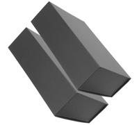 BIUDECO 2pcs Small Black Magnetic Folding Packaging Boxes Premium Paper Boxes with Lids for Wedding Bridesmaid Proposal Birthday Party Reusable Wrapping Present Containers