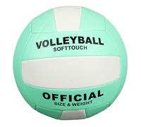 BIUDECO 2pcs Soft Volleyball for Adults Machine Stitched Indoor Outdoor Training Ball Standard Soft Touch Beach Volleyball for Entrance Exam Sports and Competitive Play