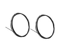 BIUDECO 2Pcs Stainless Steel Bike Brake Cable Front Rear Durable Wire Core for Road Mountain Bicycles Quiet Braking Replacement