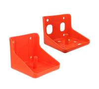 BIUDECO 2pcs Thickened PE Salt Block Holder for Livestock Mineral Lick Rack for Horses Sheep Cattle Secure Farm Feeder Tray Preventing Dislodging Easy Access Salt Licking