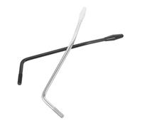 BIUDECO 2pcs Thread Tremolo Arm for Electric Guitars Replacement Silver and Black Options Easy Installation for Guitar Upgrade Hardware