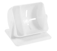 BIUDECO 2pcs Wall Mounted Makeup Pad Organizer for Bathroom Dorm and Toilet Easy Installation Storage for Makeup Sponges and Beauty Tools