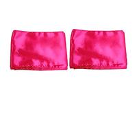 BIUDECO 2pcs Wide Satin Wig Grip Bands for Women Non Slip Hair Wrap Headbands Comfortable Silk Scarf Hair Accessories for Wig Styling