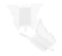 BIUDECO 2pcs Window Security Bar Butterfly Shape Window Blocker Locks Security