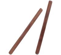 BIUDECO 2Pcs Wooden Dumpling Filling Spoon Set, Round-Head Stuffing Scraper for Wonton and Dumpling Making, Food-Grade Kitchen Mixing Stick for Home and Restaurant Use