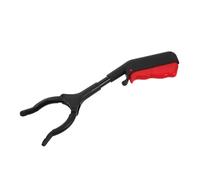 BIUDECO 30cm Heavy Duty Grabber Reacher Tool with Thickened Iron Rod - Long Trash Picker Stick for Elderly and Disabled - Outdoor Garbage Collection and Yard Cleaning Aid