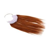 BIUDECO 30pcs Hair Test Kit Human Hair Dyeing Training Sample Styling Testing Chart for Salon Use