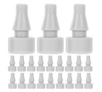 BIUDECO 30pcs Replaceable Silicone Feet for Slow Cooker Slot Grey Φ5.3mm Thick Head Kitchen Appliance Replacement Legs for Home Cooks and DIY Repair Parts