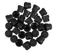 BIUDECO 30pcs Replacement Essential Oil Bottle Lids with Leak Sealing Caps Durable Thread Screw Caps for Perfume and Oil Bottles Reusable and Spill Resistant Design