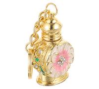BIUDECO 3ml Mini Refillable Perfume Bottle Zinc Alloy Small Fragrance Sample Bottle Travel Size for Oud Sandalwood