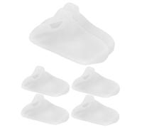 BIUDECO 3pairs Homemade Silicone Socks Foot Spa Pedicure Protective Foot Cover for Women Men