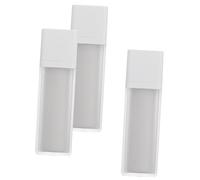 BIUDECO 3pcs 50ml Frosted Airless Pump Bottles Refillable Vacuum Lotion Dispenser Travel Containers for Face Creams and Essence Skincare Packaging