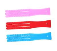 BIUDECO 3pcs Body Beating Stick Acupoint Massager with Double-Sided Bumps for Full-Body Meridian Tapping and Stress Relief Portable Massage Hammer Pat for Fatigue Random Color