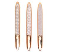 BIUDECO 3pcs Colored Eyeliner Gel Pencils Leopard and Star Patterns, Quick Dry, Smudge Proof, Self-adhesive False Eyelashes for Women and Girls, Includes Crystal, Pink, and Rose Quartz Rods