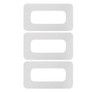 BIUDECO 3pcs Detachable Fin Box Adapter Patch for Paddle Board Sup Tail Slot Replacement with Corrosion-resistant Base Fit for Inflatable and Rigid Surfboards Secure Fin Mount and Reduced