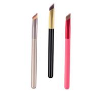 BIUDECO 3Pcs Eyebrow Makeup Brush for Women and Multi-functional Cosmetic Brushes with Angled Eye Brow and Eye Shadow Application Portable and Easy to Carry for Daily Beauty Use