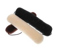 BIUDECO 3pcs Hair Bun Makers Lazy Donut Hair Donut Bun Shaper Styling Tool for Women Black Beige Coffee Colors