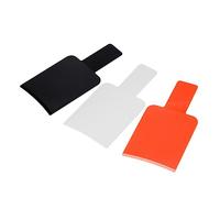 BIUDECO 3pcs Hair Coloring Board and Dyeing Paddle Set Black and White Hair Dyeing Tools for Salon and Home Highlighting Hairdresser Accessories