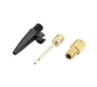 BIUDECO 3pcs Inflator Kit Bike Inflation Adapter Set with Needles for Sports Balls Air Mattresses Conversion for French to