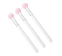 BIUDECO 3Pcs Portable Concealer Sponge Brush with Handle for Women Non Latex Makeup Applicator Puff Dual Wet Dry Use Soft Smooth Makeup Tool for Face Foundation and Powder