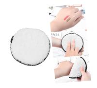 BIUDECO 3pcs Reusable Makeup Remover Microfiber Pads for Face Cleansing Washable Wipe Cloths White Oval Effortlessly Removes Makeup and Oil Gentle All Skin Types