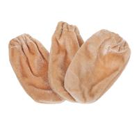 BIUDECO 3pcs Thickened Velvet Piano Pedal Covers, Universal Dust Protector for Grand and Upright Pianos, Cream White Sustain Pedal Dust Covers for Keyboard Accessories