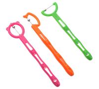 BIUDECO 3Pcs Tongue Tip Trainer for, Oral Muscle Exerciser Speech Rehabilitation Kit, Tongue Exercise Device with Mouth Opening Trainer for Pediatric Speech Therapy