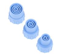 BIUDECO 3pcs Water Oxygen Tips Replacement Silicone Heads for Facial Suction Machine Reusable Beauty Tools for Deep Pore Cleansing and Sensitive Skin Care Compatible Facial Machine Spare