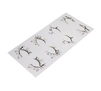 BIUDECO 4 Pairs Hollow Out Halloween Eyeshadow Stickers Lightweight Eye Liner Decals for Elegant Breathable Costume Accessories for Party Role Playing and Glamorous Looks